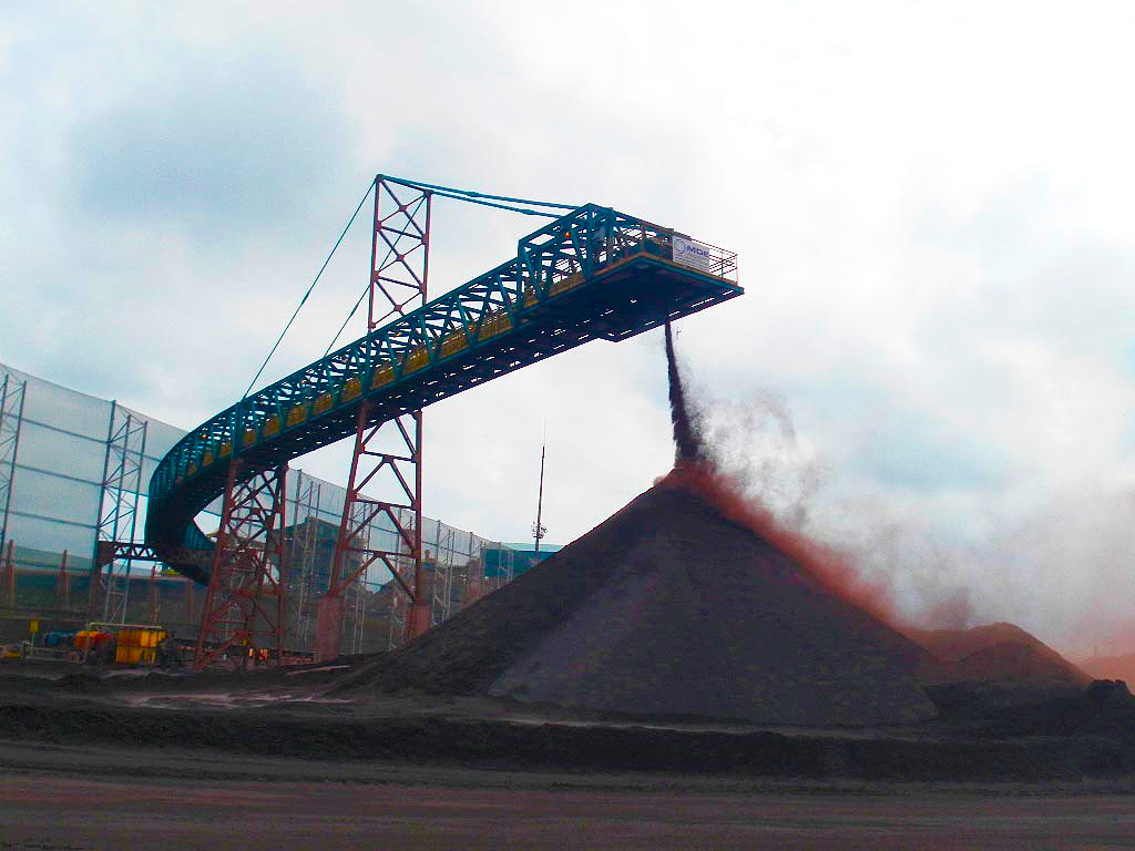 Transportadores com curvas horizontais 1